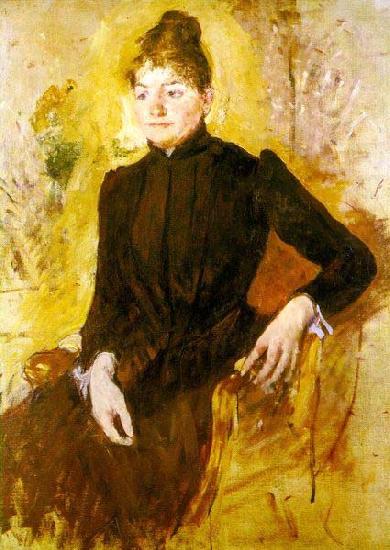 Mary Cassatt Woman in Black china oil painting image